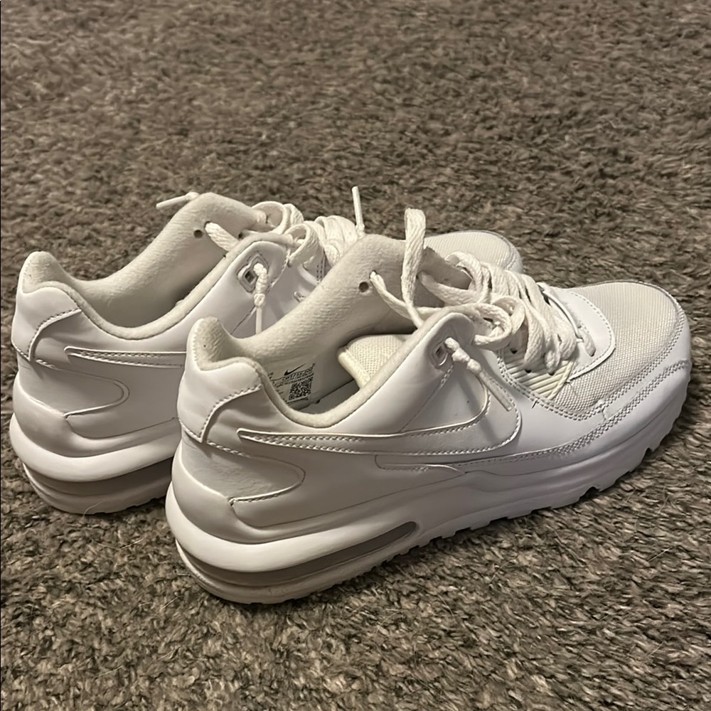 White Nike Air Max Sneakers
